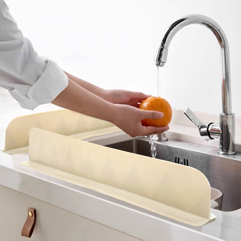 อ่างล้างจาน Splash Guard Kitchen Simple Silicone Water Stopper Splash ...