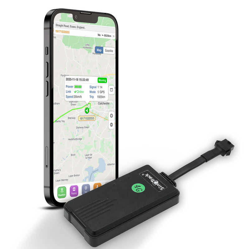 Sinotrack 4G เครื่องติดตาม GPS 4Pin St-906L สำหรับรถยนต์รถจักรยาน ...