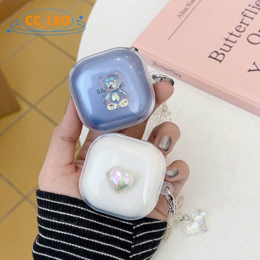 For Anker Soundcore R50i NC Case Cartoon Bear Pendant Soundcore P30i ...