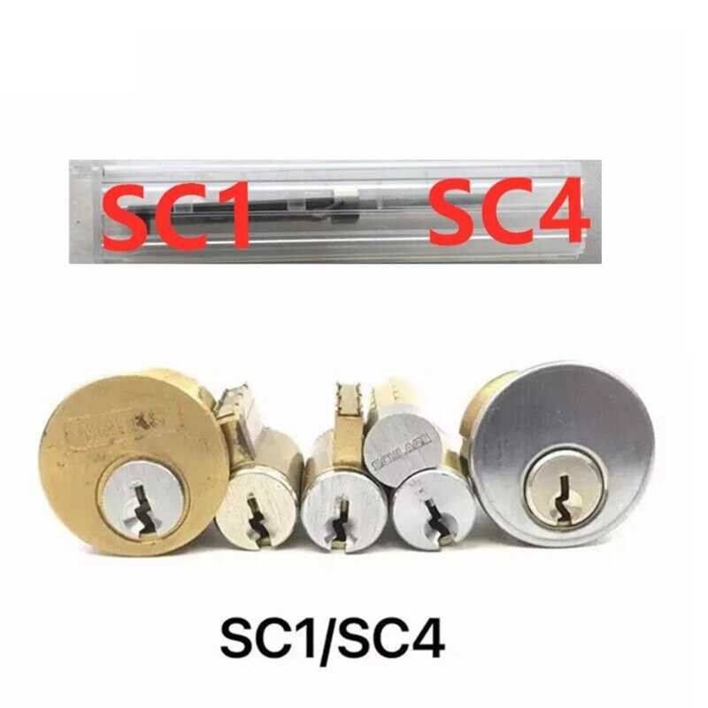 2 Lishi In 1 2In1เครื่องมือ LW4 LW5 TE2 S123 KW1 KW5 SC1 SC4 SS001 ...