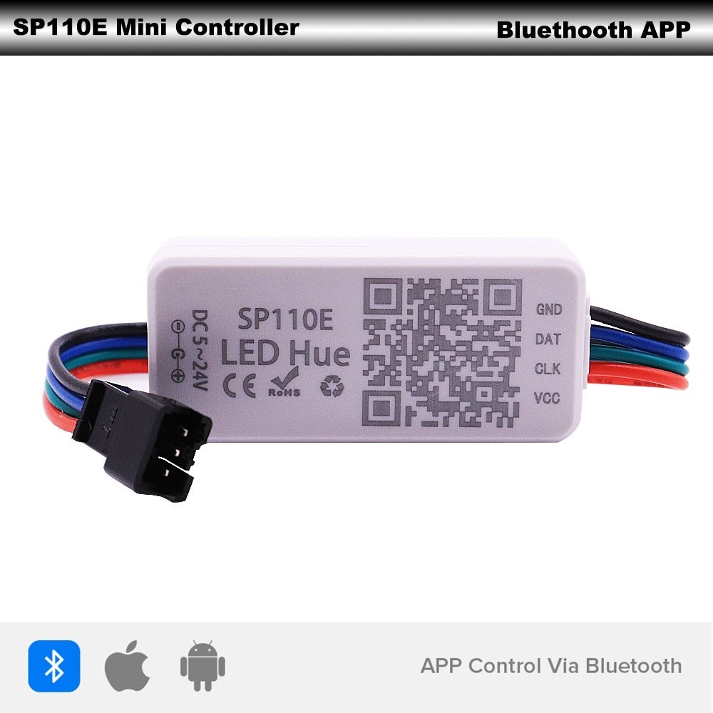 Xnbada WS2812B WS2811 SK6812 Led Strip Controller บลูทูธ SP105E SP107E ...