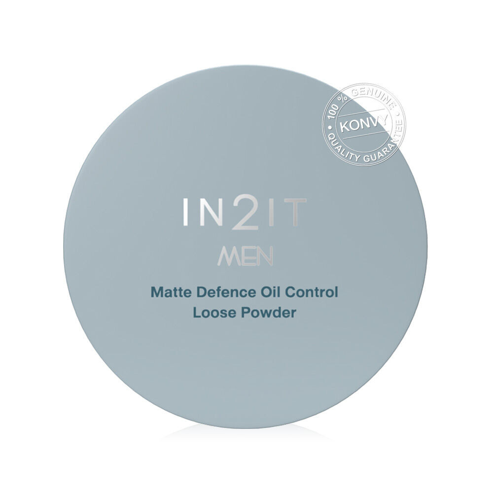 In2It Men Matte Defence Oil Control Loose Powder 20g แป้งฝุ่นสูตรพิเศษ ...