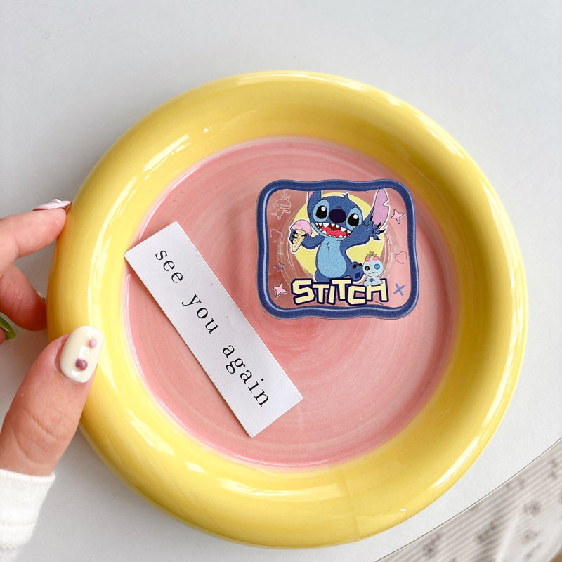 ที่วางโทรศัพท์มือถือแบบพับได้ขาตั้งอะคริลิค SelfAdhesive Finger Grips