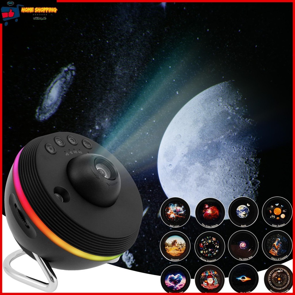 Star Projector พร้อมตัวจับเวลา 4K HD Projection Galaxy Projector ปรับ ...