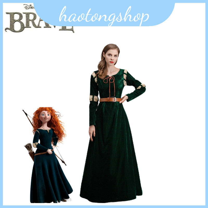 เครื่องแต่งกายจาก Merida's Brave สำหรับคอสเพลย์ในงาน Comic-Con และงาน ...
