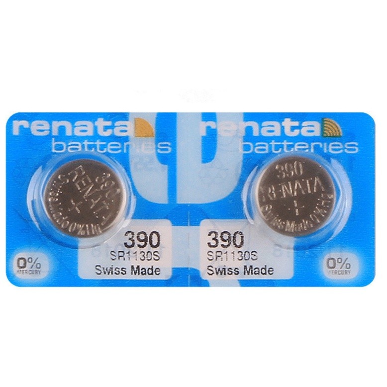 แบตเตอรี่นาฬิกา Renata 390 2 ชิ้น, แบตเตอรี่ SR1130SW | Shopee Thailand