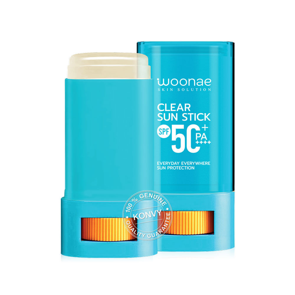 Woonae Clear Sun Stick SPF50+ PA++++ 15g วูเน่ กันแดดแบบแท่ง. | Shopee ...