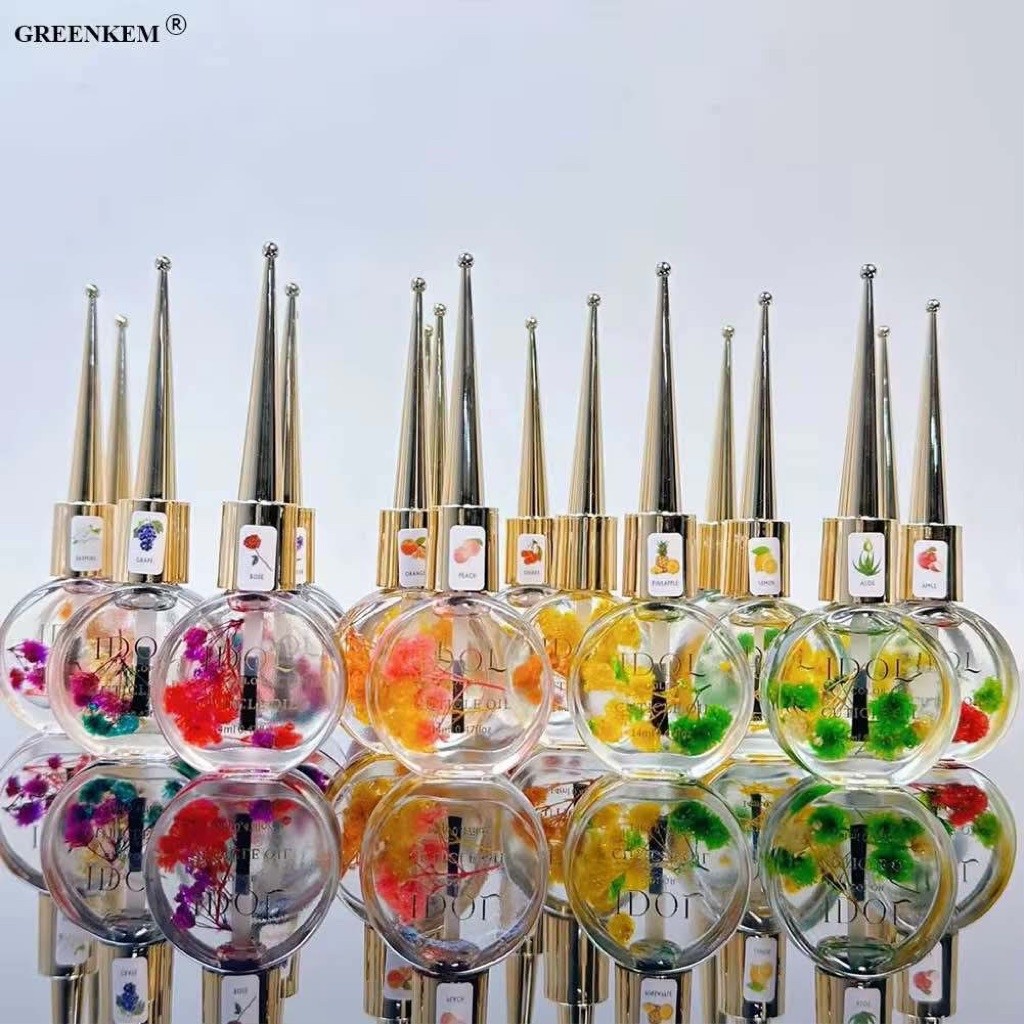 IDOL CUTICLE OIL-ใหม่- พร้อมส่ง-ออยบำรุงเล็บขวดแหลมแพคเกตใหม่ | Shopee ...