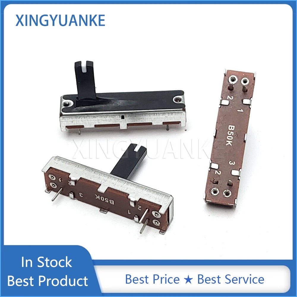 5 ชิ้น/ล็อต SC2043N 35 มม.ตรงสไลด์ Potentiometer B50K B503 B100K B104 ...