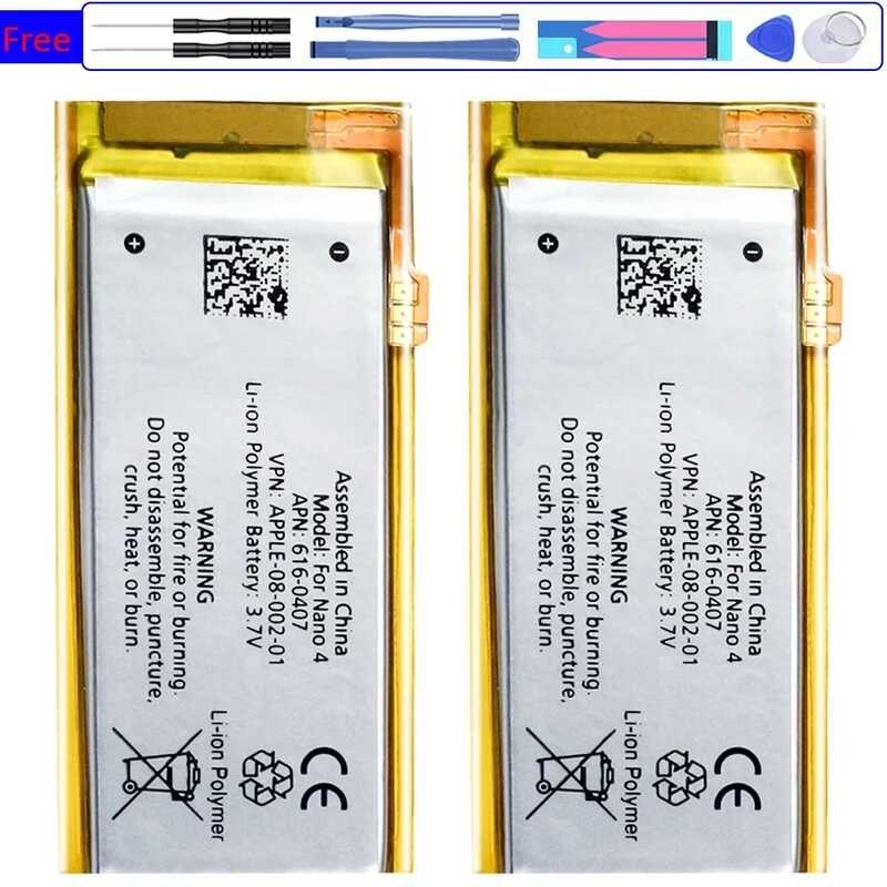 Batterij voor Apple iPod nano 3 Gen. - A1236 450mAh van