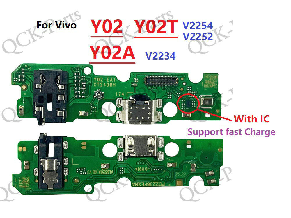 สําหรับ Vivo Y02 Y02T Y02A V2234 V2254 V2252 Charger USB ชาร์จพอร์ต ...