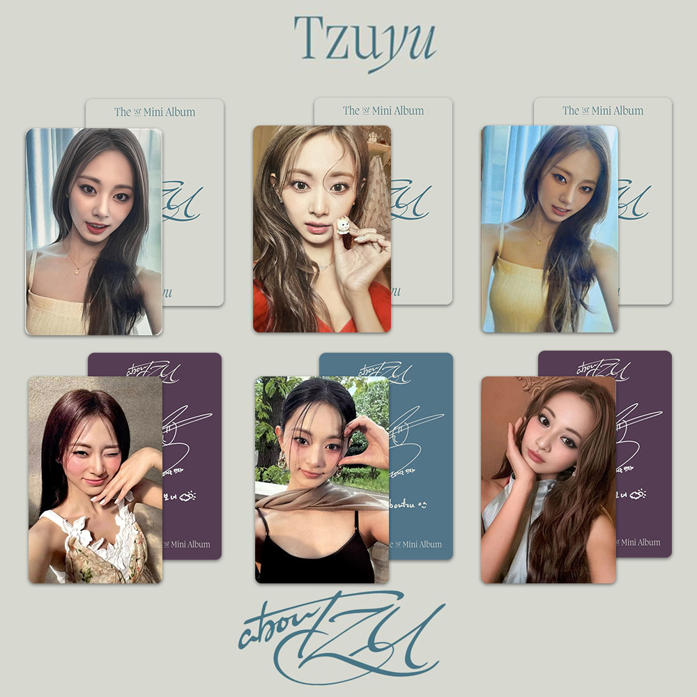 Kpop Idol TWICE Tzuyu AboutTZU อัลบั้มโฟโต้การ์ด | Shopee Thailand