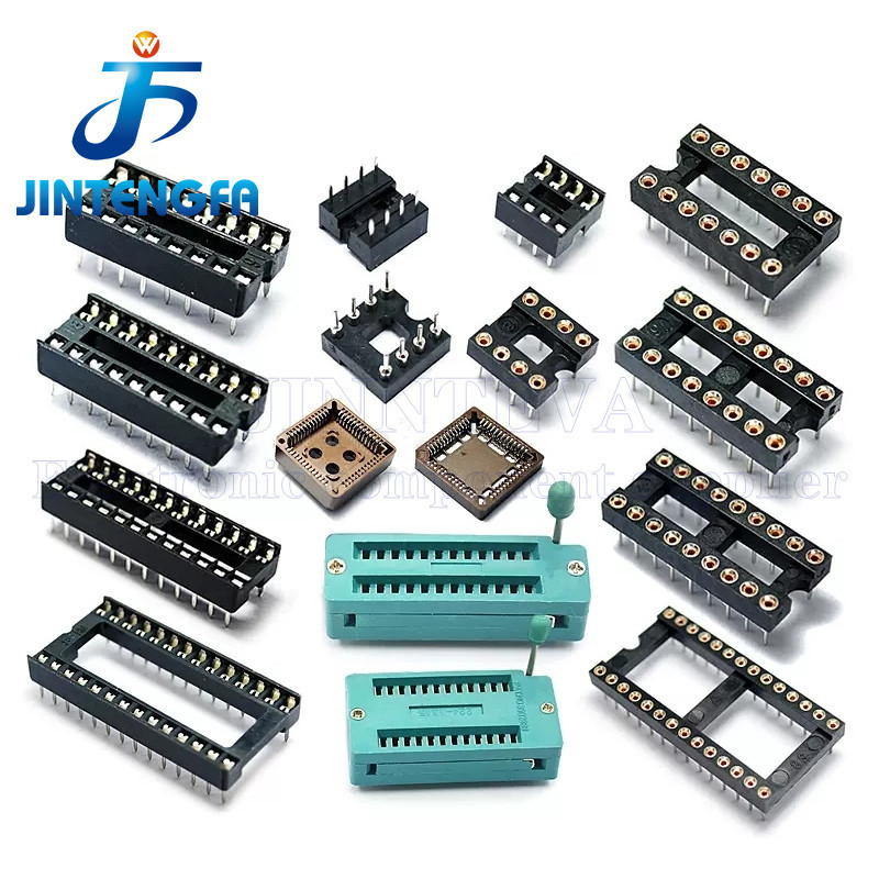 20pcs 6P 8Pin 14Pin 16Pin 18P 20P 24P 28P 32P 40Pin PLCC IC ล็อคที่นั่ง ...