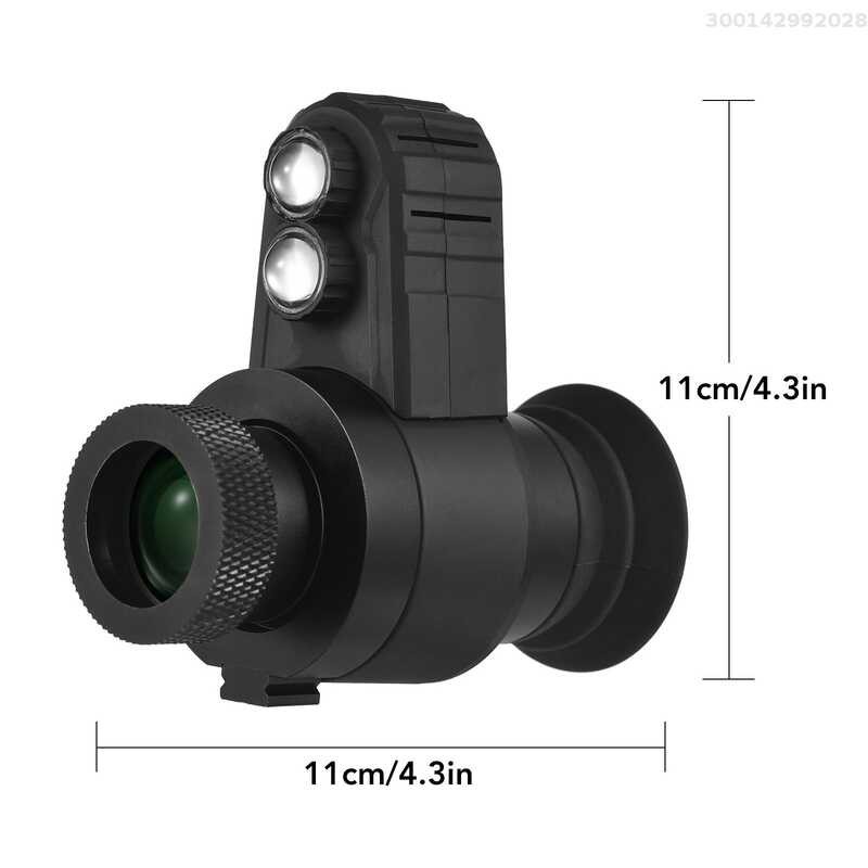 Instruments Cross Cursor Digital Night Vision Monocular 300M Infrared ...