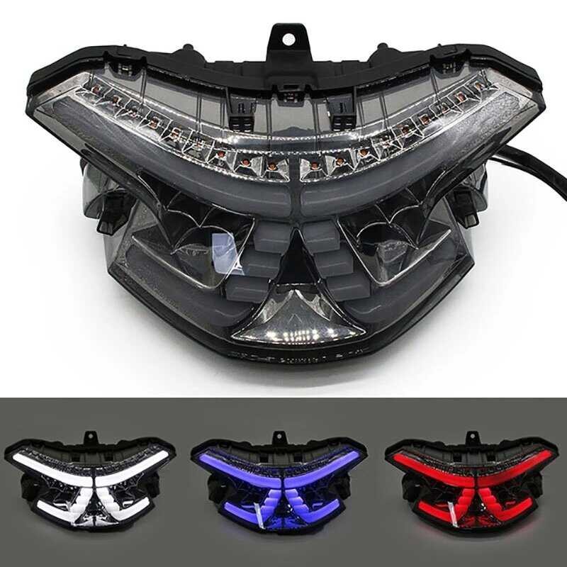 々 Motorcycle Accessories Rear Tail Lamp Taillight Brake Light LED For ...