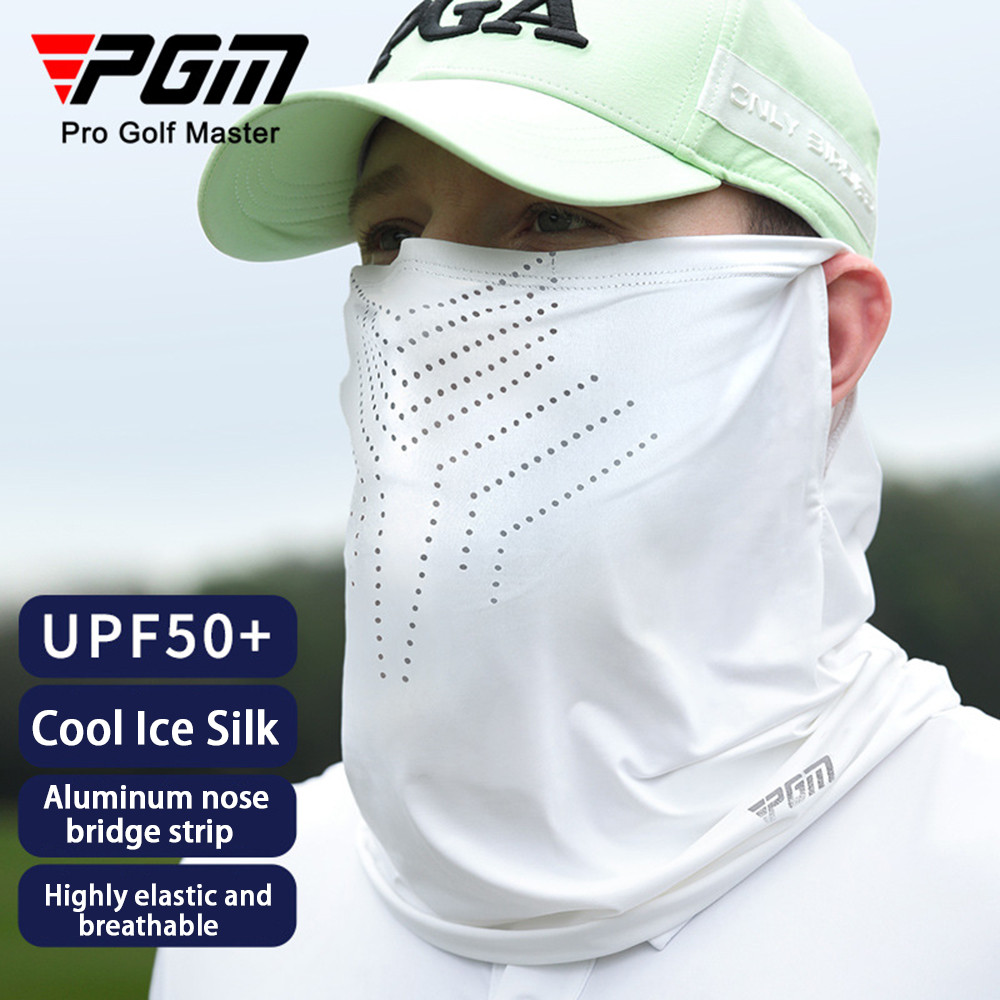 PGM KOZ008 กิจกรรม UV Golf Mask ผู้ชายคอ gaiter Golf face Mask ผ้าไหม ...