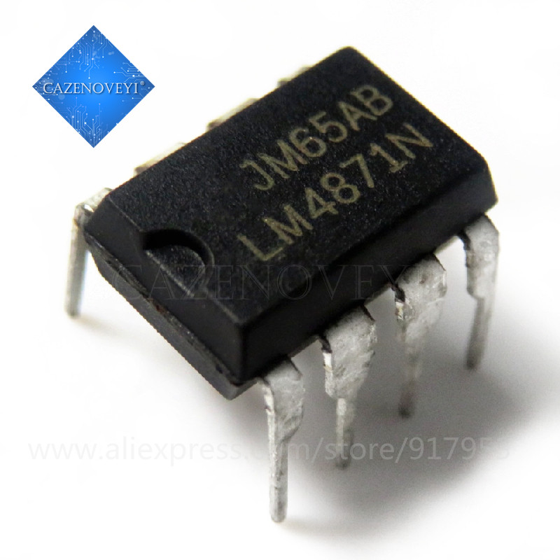 1 ชิ้น/ล็อต LM4871N LM4871 4871 DIP-8 ในสต็อก | Shopee Thailand