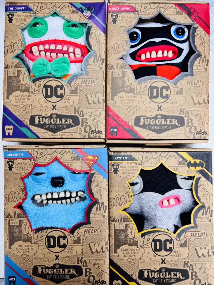 ของแท้ FUGGLER การงอก Monster DC Co-Branded & Ninja Turtles Series ...