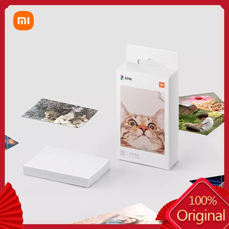 เครื่องพิมพ์ Xiaomi AR Mi ZINK เครื่องพิมพ์ภาพแบบพกพา กระดาษภาพถ่าย ...