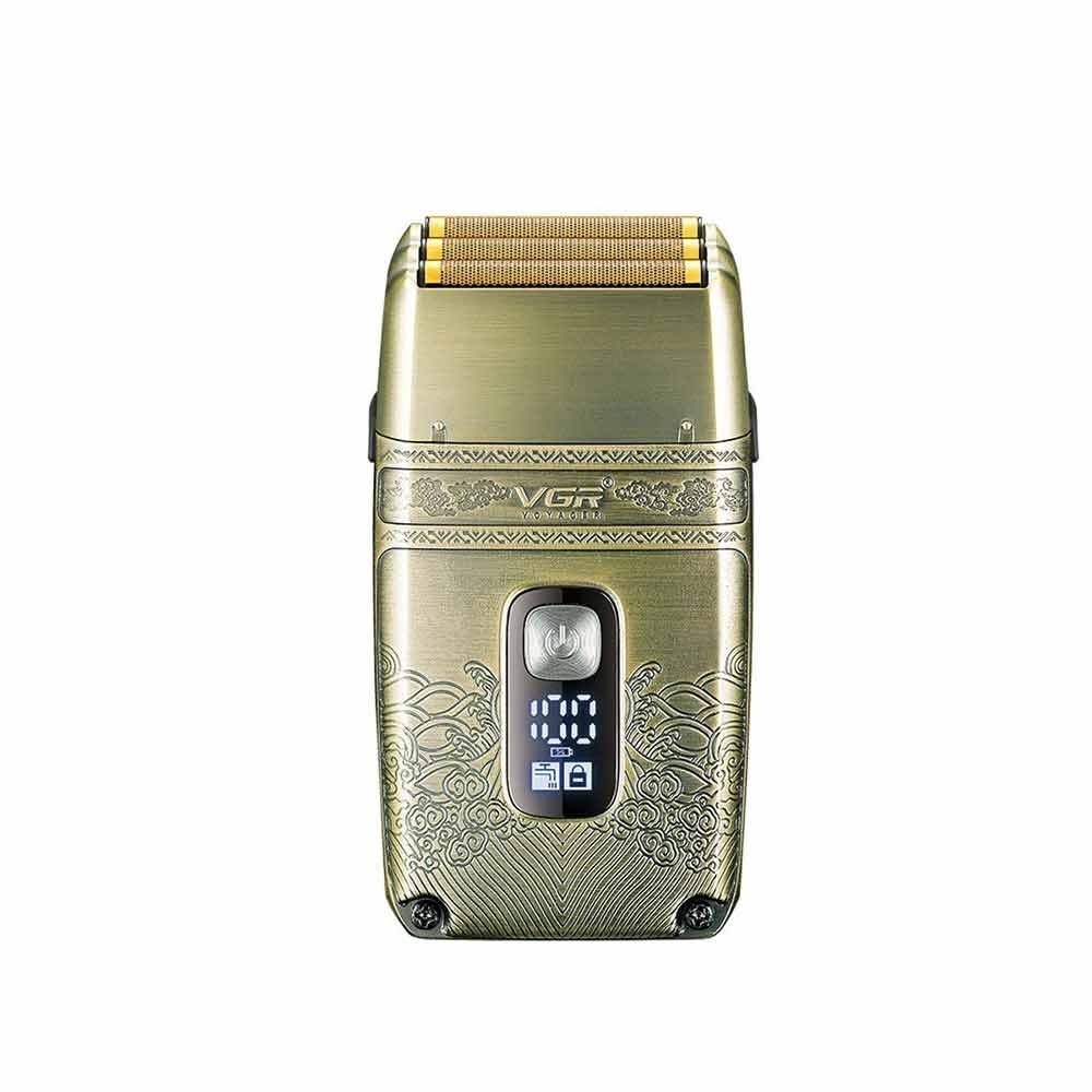VGR Electric Razor for Men Skin Fade Foil Shaver IPX6 Waterproof