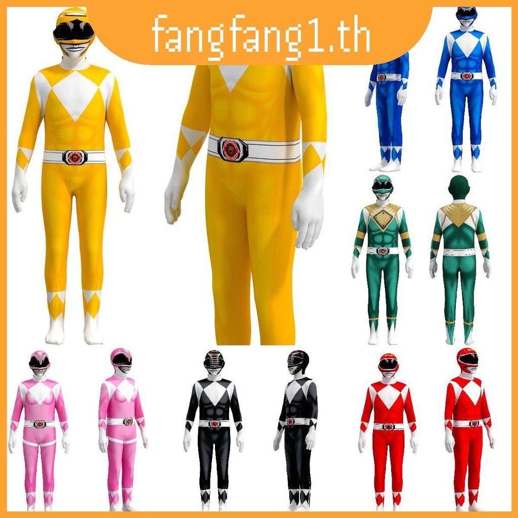 สําหรับเครื่องแต่งกาย Rangers เด็กและผู้ใหญ่ Featuring Durable Jumpsuit ...