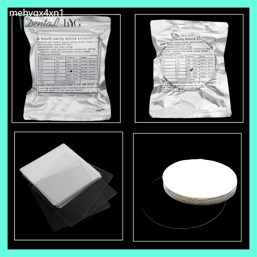 aa Dental Lab Splint Thermoforming Materials Sheet Vacuum Forming Hard ...