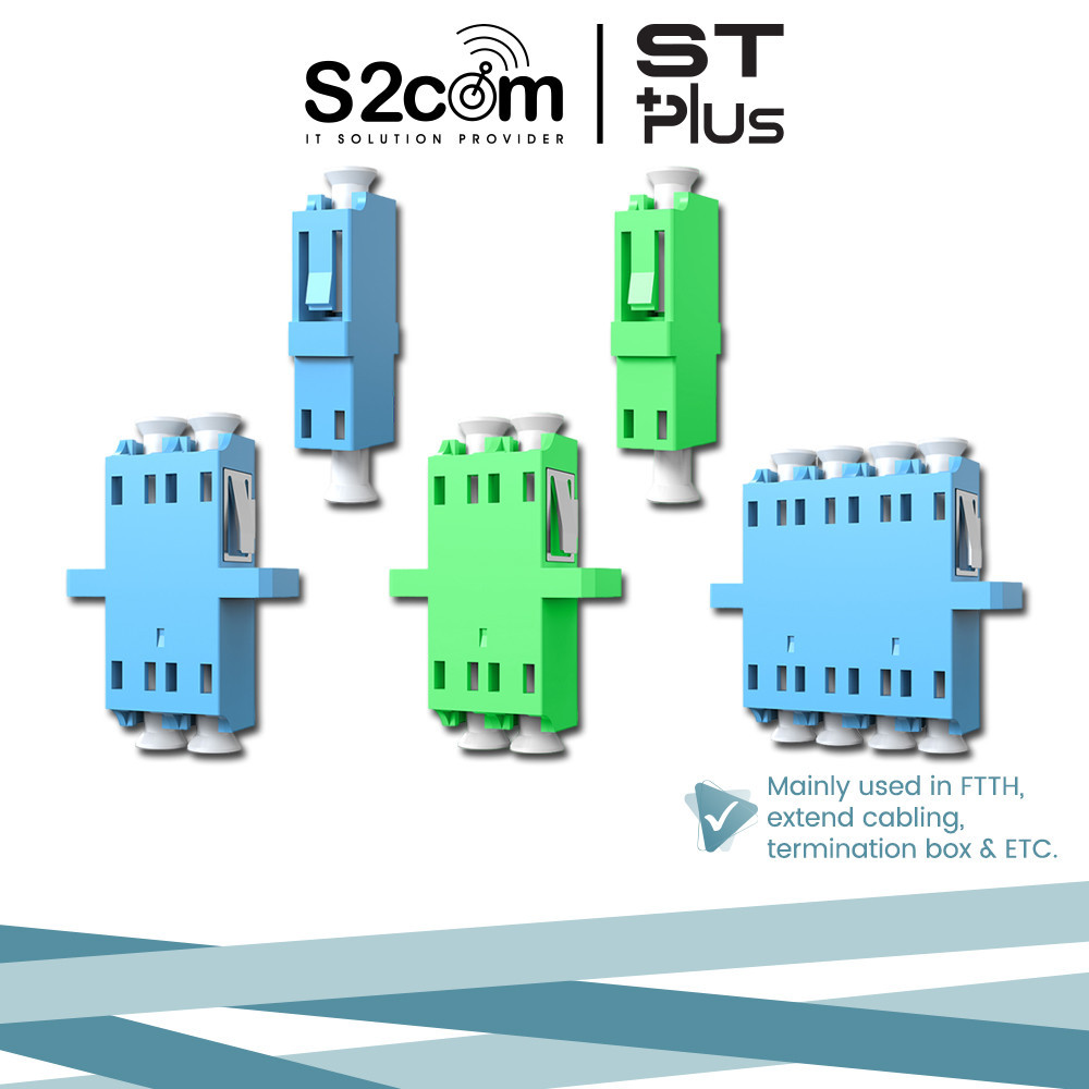 Lc UPC/APC Singlemode Simplex Duplex Quadplex Joint Coupler | Shopee ...
