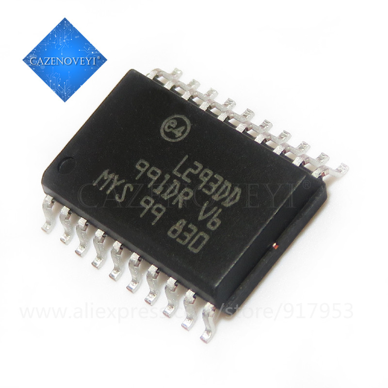 Reland Sun 5 Pezzi L293DD – Driver Motore SOP20 L293 D, Componenti Elettronici Per Progetti DIY - 2