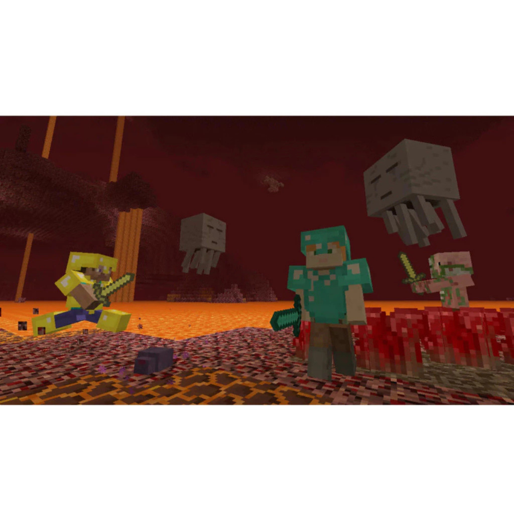 NINTENDO SWITCH GAME MINECRAFT : SUPER MARIO MASH-UP มายคราฟ แผ่นเกม ...