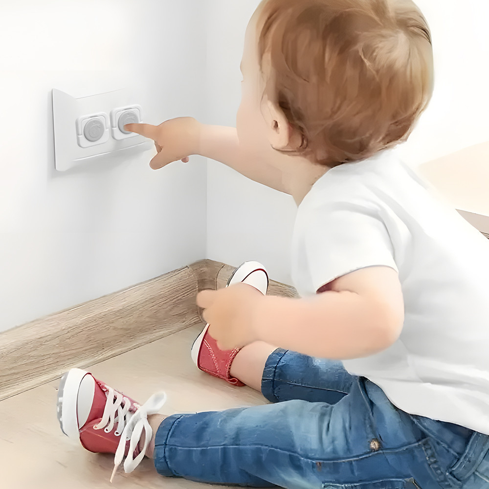 10 ชิ้น American Standard Baby Safety Socket Outlet Plug Protection ...