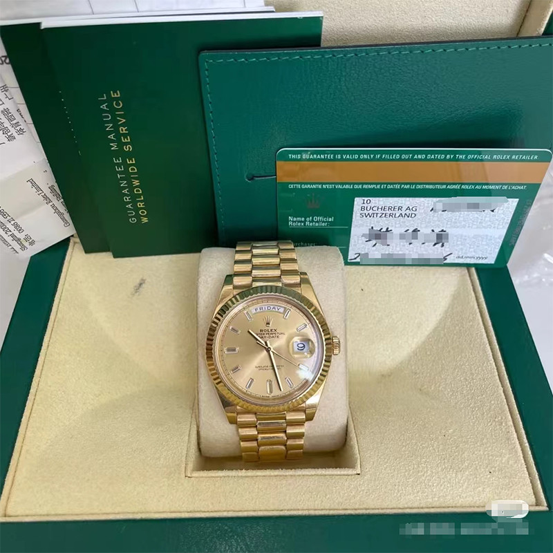 Rolex High-End Sunday นาฬิกาผู้ชายนาฬิกากลไกอัตโนมัติแฟชั่นกันน้ํา ...