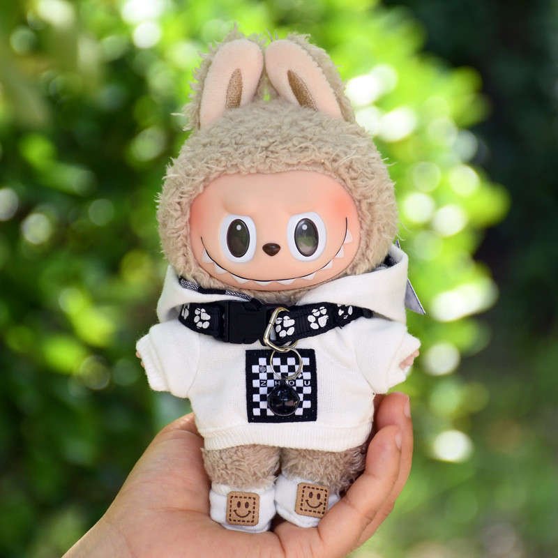 【ไม่รวมตุ๊กตา】Labubu Clothes เสื้อสเวตเตอร์ลําลอง เสื้อผ้า labubu 17 ซม ...