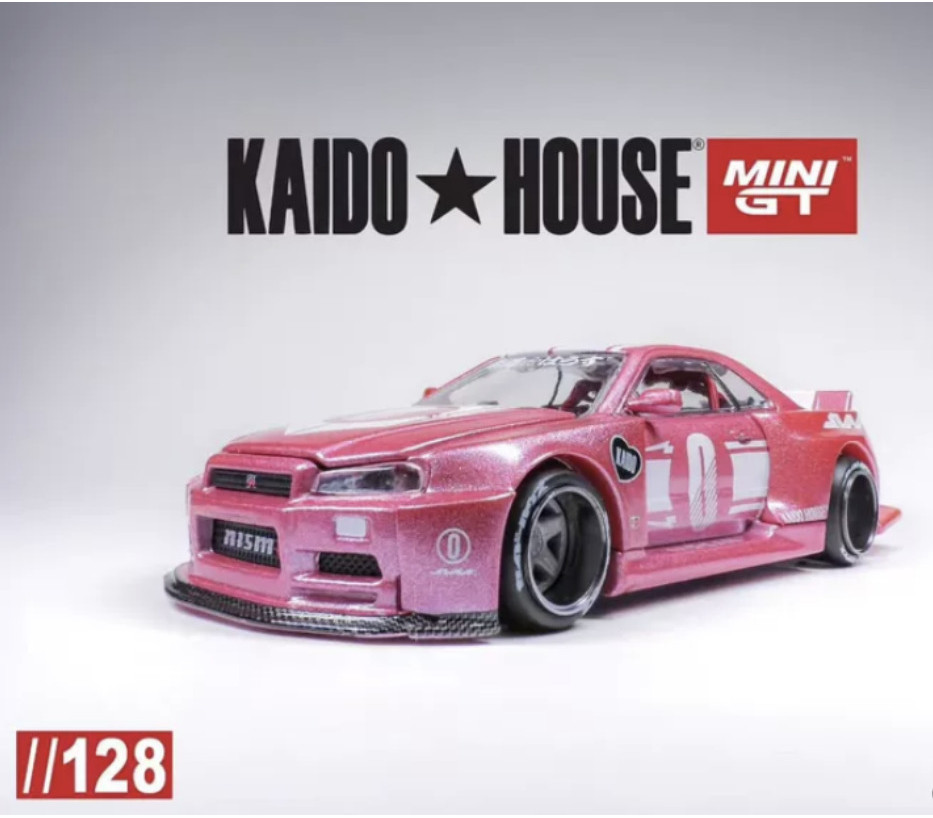Kaido HOUSE 1:64 Nissan Skyline GT-R R34 รถโลหะผสมรุ่น 128 | Shopee ...