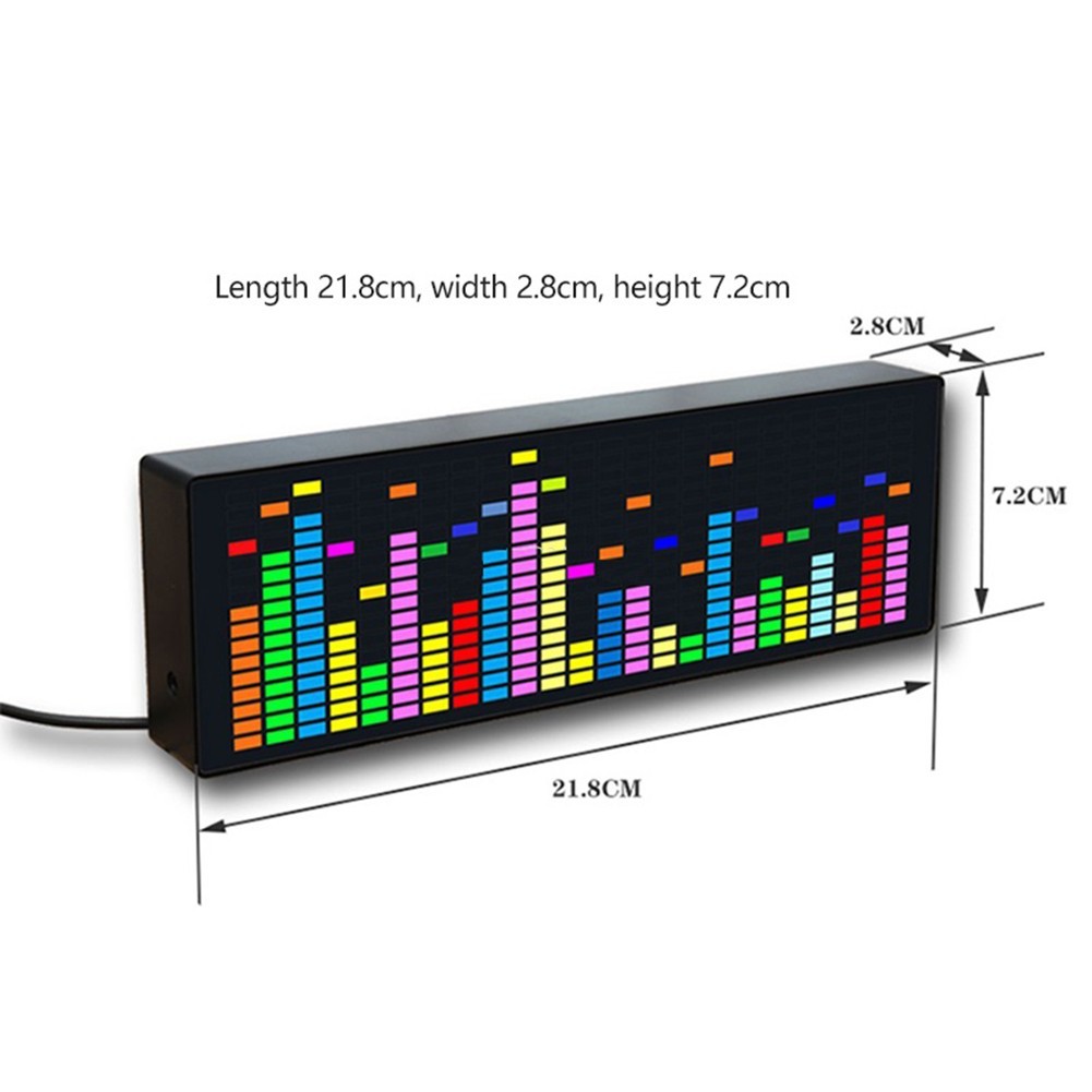 พร้อมสต็อก LED Music Audio Spectrum Indicator VU Meter VFD Audio ...