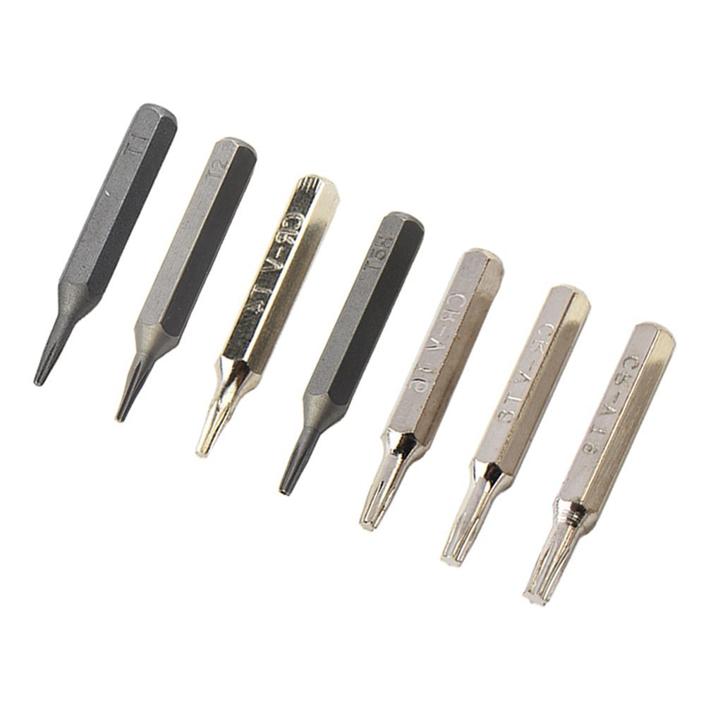 [ในสต็อก] H428mm Small Torx ไขควง Bits T1 T2 T3 T4 T5 T8 T9 T10 4mm Hex ...