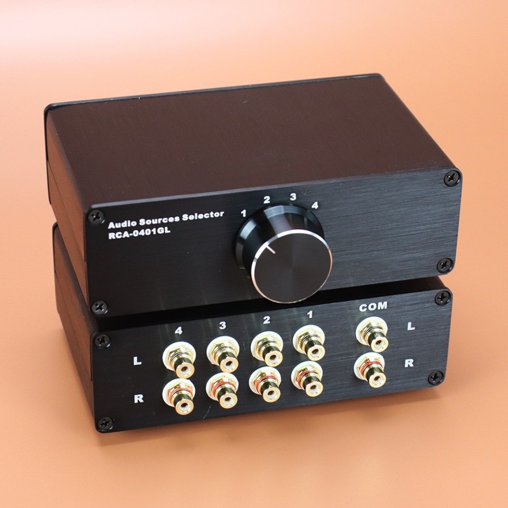 3 In 1 Out,3 In 3 Out HIFI Dual-channel Audio Signal Switcher RCA High ...