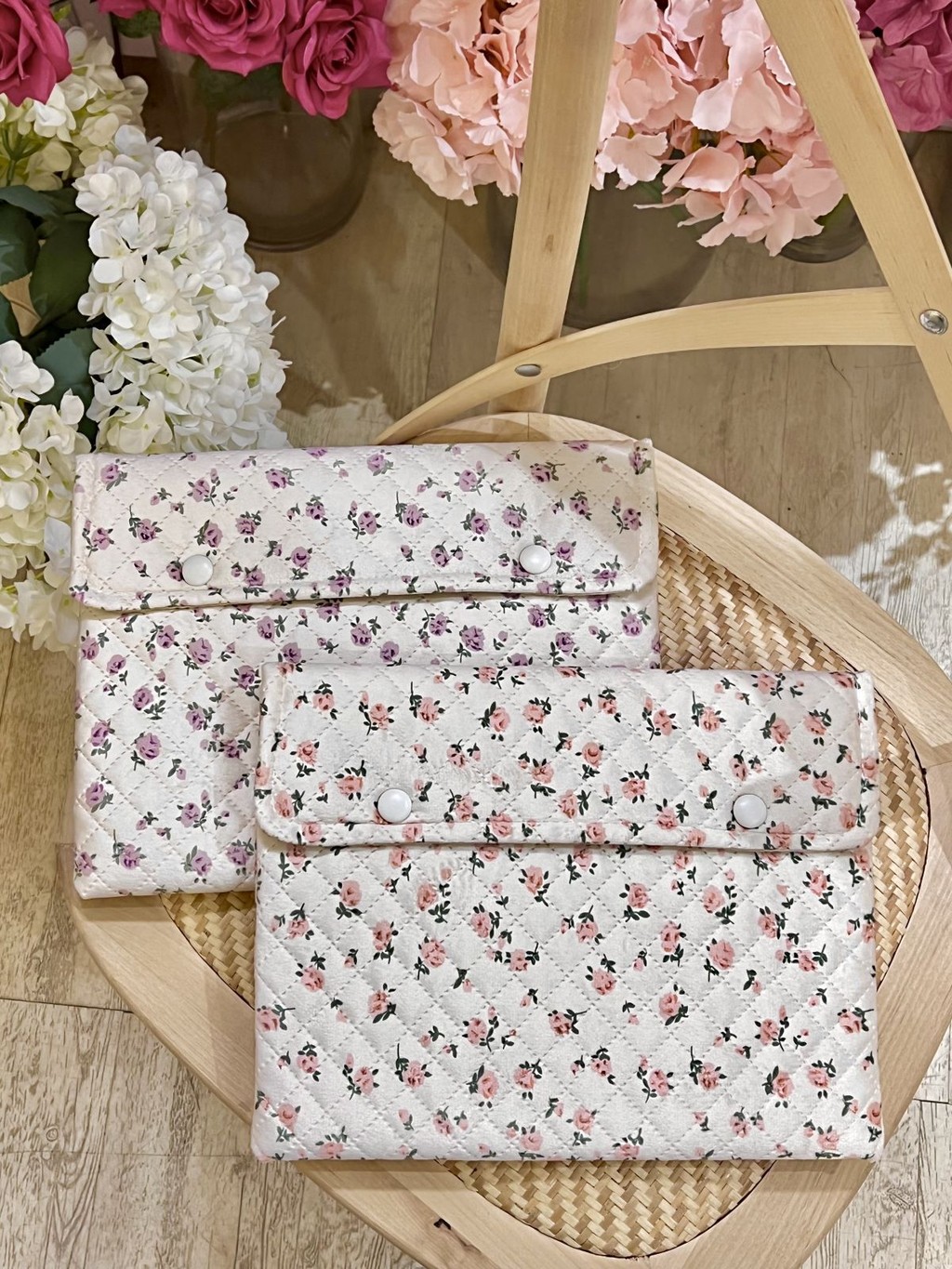 Original Elegant Floral Laptop Liner Bag สไตล์เกาหลี INS เหมาะสําหรับ ...