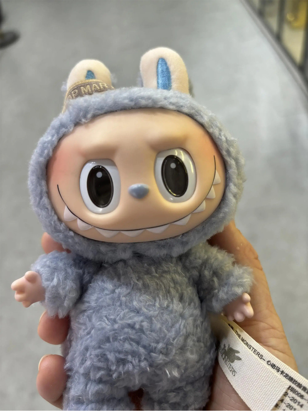 Labubu The Monsters ตุ๊กตาหน้าไวนิล Heart-Moving Macaron ตุ๊กตากล่องตา ...