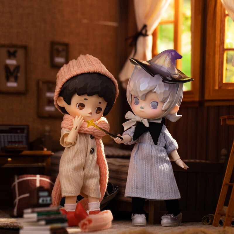 Treasure Puppet Penny's จิตรกรชนบทและแม่มดน้อยชุด Bd Box Action Manikin ...
