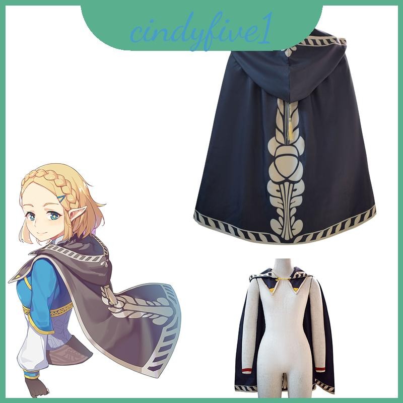 Unisex Of Legend Zelda คอสเพลย์เครื่องแต่งกาย Links Cloak Princess ...