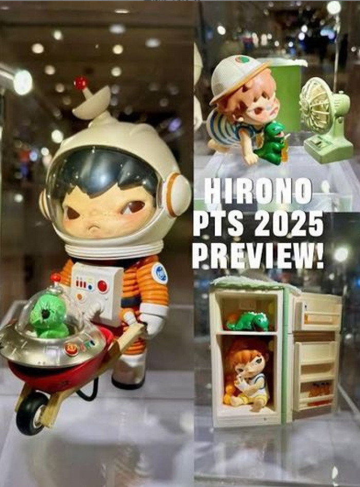 POPMART 2025 Beijing PTS Exhibition Limited HIRONO/Wind