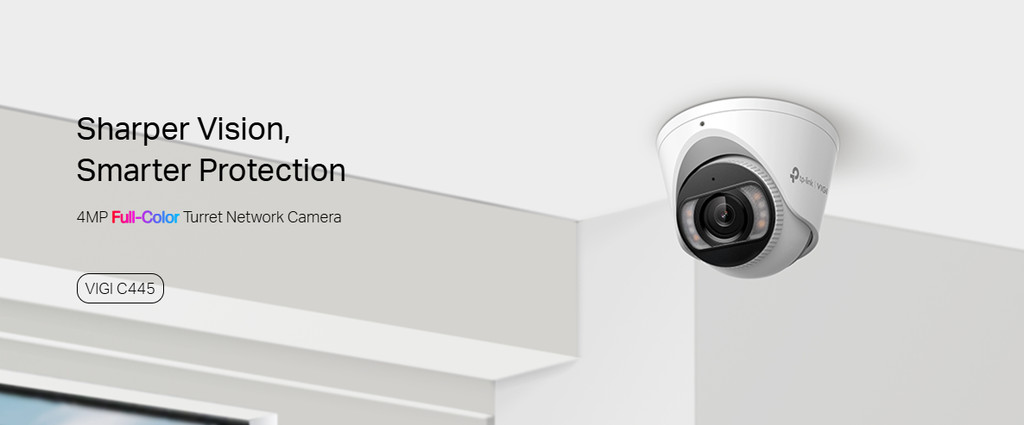 (มีส่งด่วน) VIGI C445 4MM 4MP Full-Color Turret Network Camera กล้อง ...