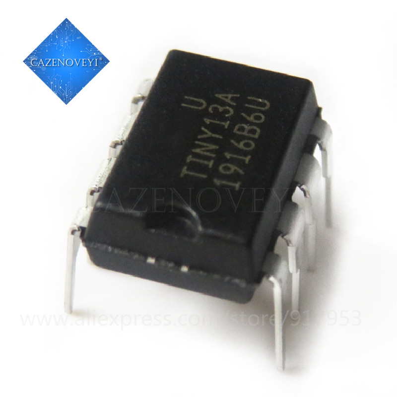 Kit Com 02 Peças - Ci Dip-8 Attiny13a-pu Atmel (attiny13apu) | MercadoLivre