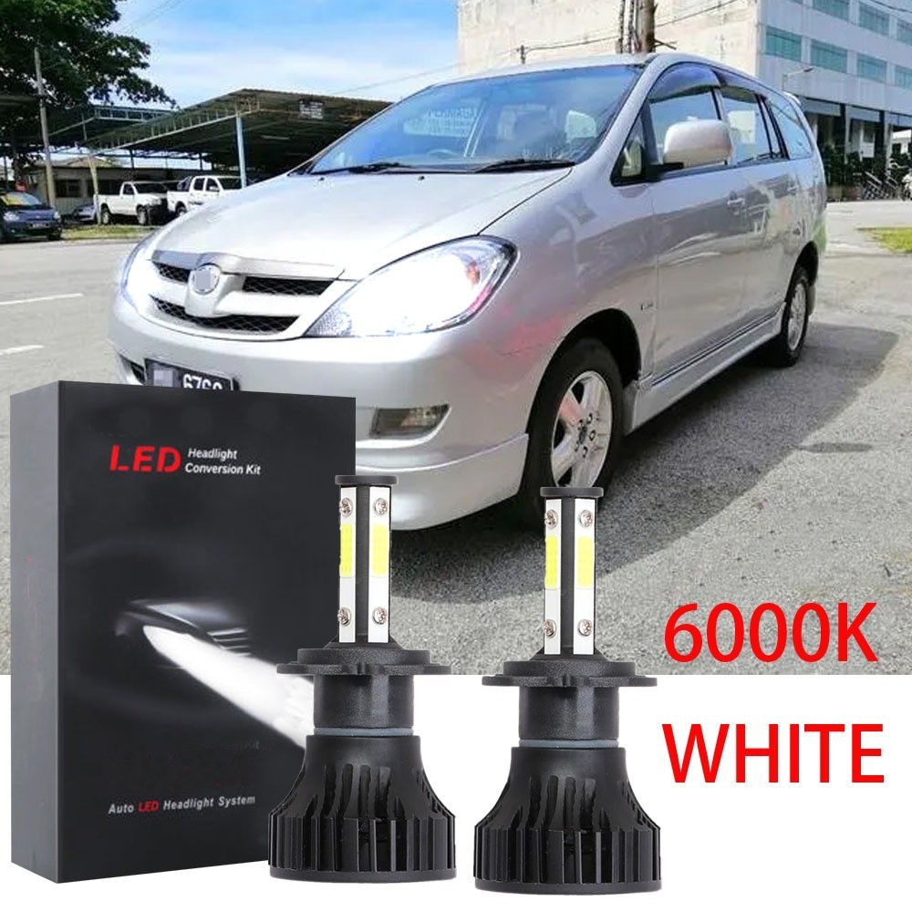 สําหรับ Toyota Innova 2006-2012 (โคมไฟหัว) - 2 ชิ้น/เซ็ต Bright LED สี ...