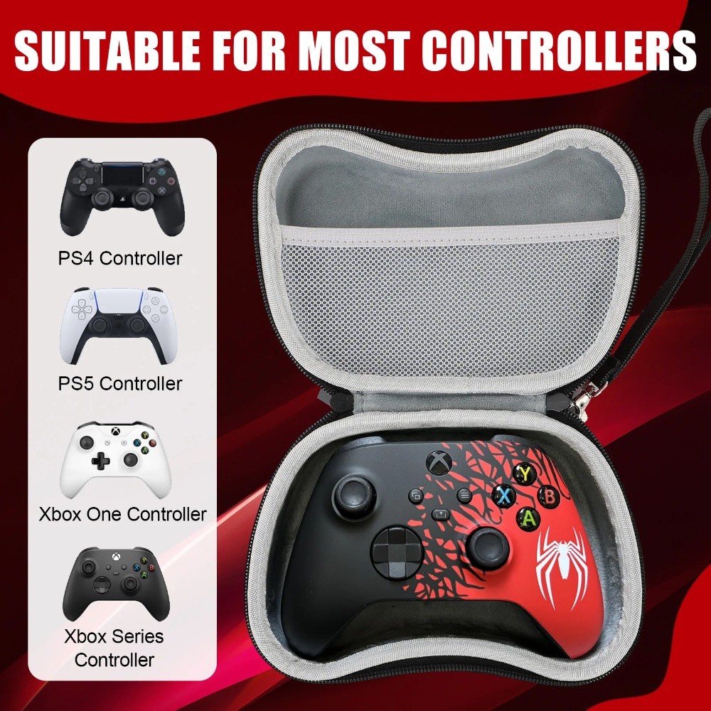Eva Hard Gamepad แบบพกพากระเป๋าซิปกันกระแทก Controller กล่องเก็บป้องกัน ...