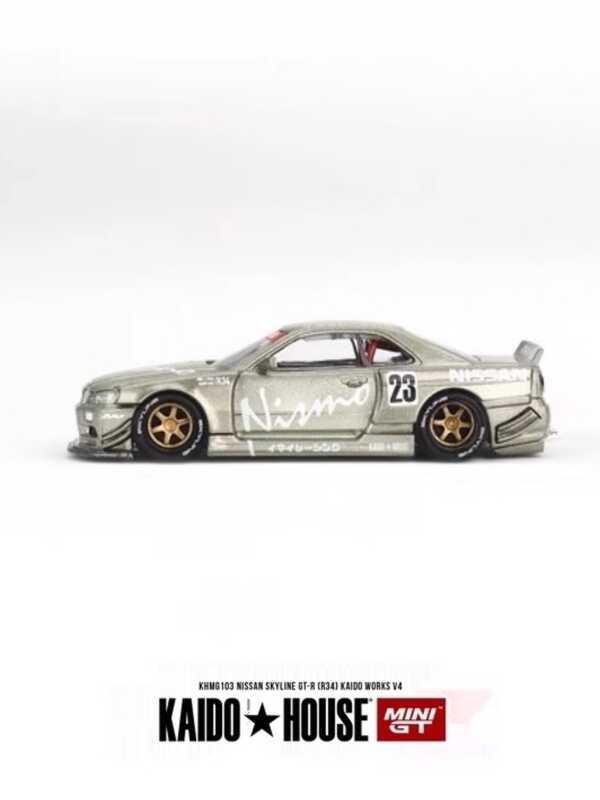 Vivi toys Minigt 1: 64 Kaido House 103 Millennium Jade skye GT-R R34 ...