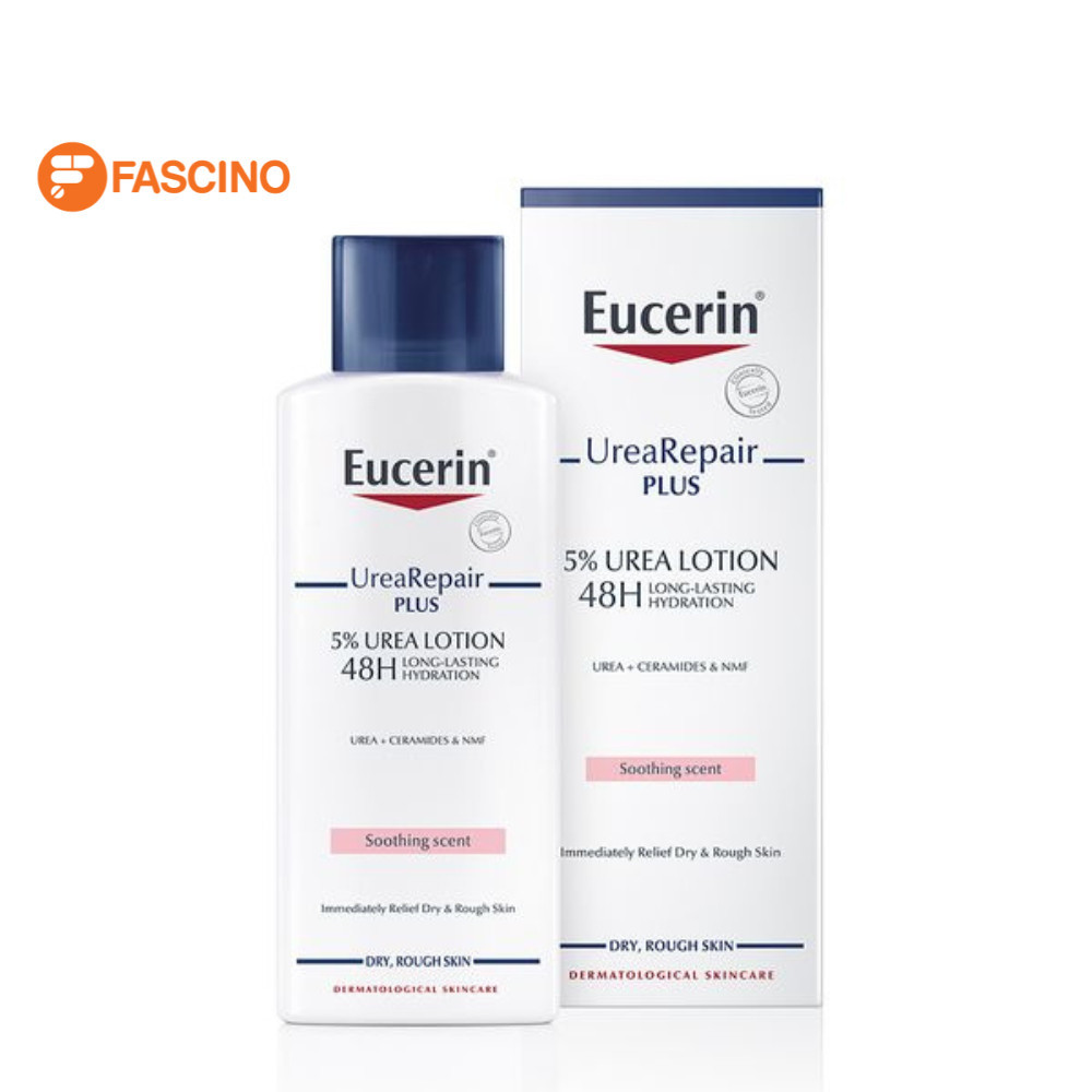 Eucerin Urea Repair plus 5% Urea Lotion 48H Long-Lasting Hydration ...
