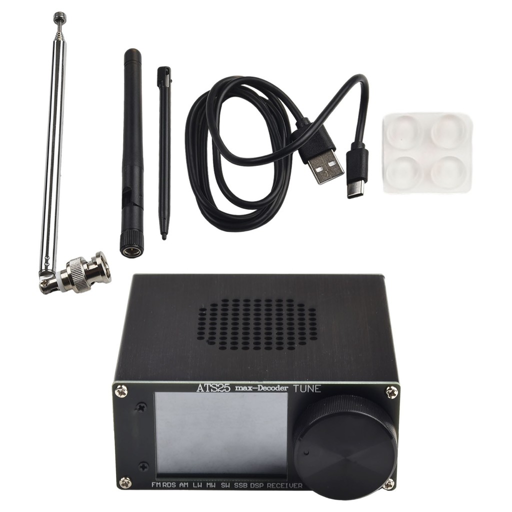 [COD0723] ATS-25max-Decoder Si4732A10 Full-Ba nd Receiver รองรับ CW FT8 ...