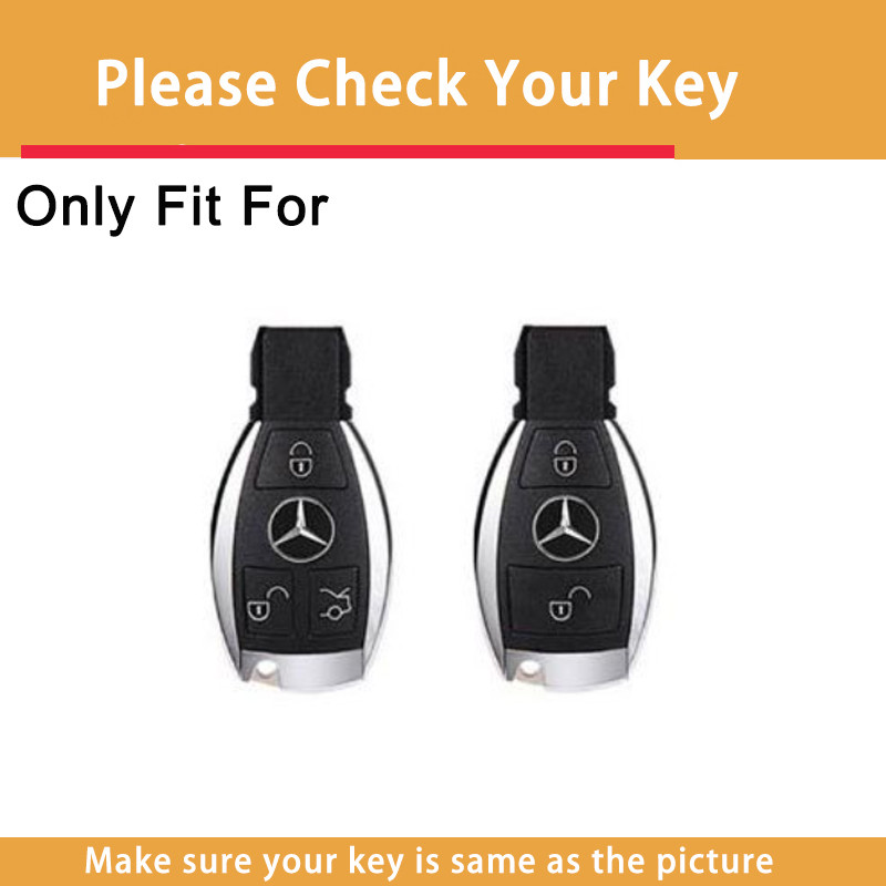 รถ REMOTE Key Case สำหรับ BENZ Mercedes Benz C E S M CLS CLK G Class ...