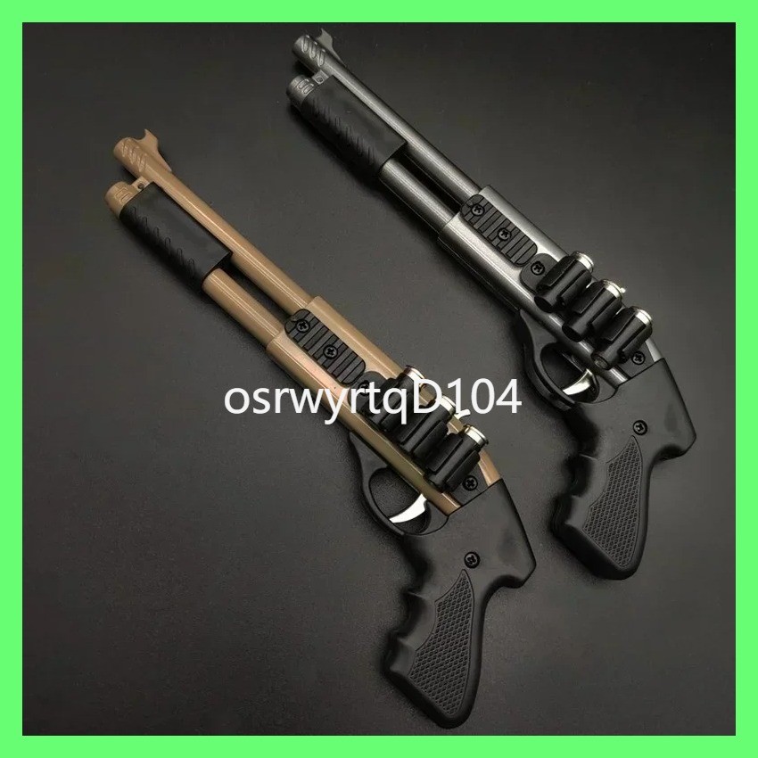 A 2024 MINI Rubber Band Shotgun Sprayer 8 Bursts ยาง Band Gun Miniature ...